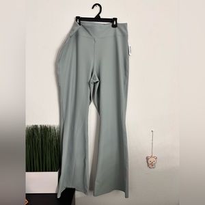 Old Navy Extra High-Waisted PowerSoft Rib-Knit Flare